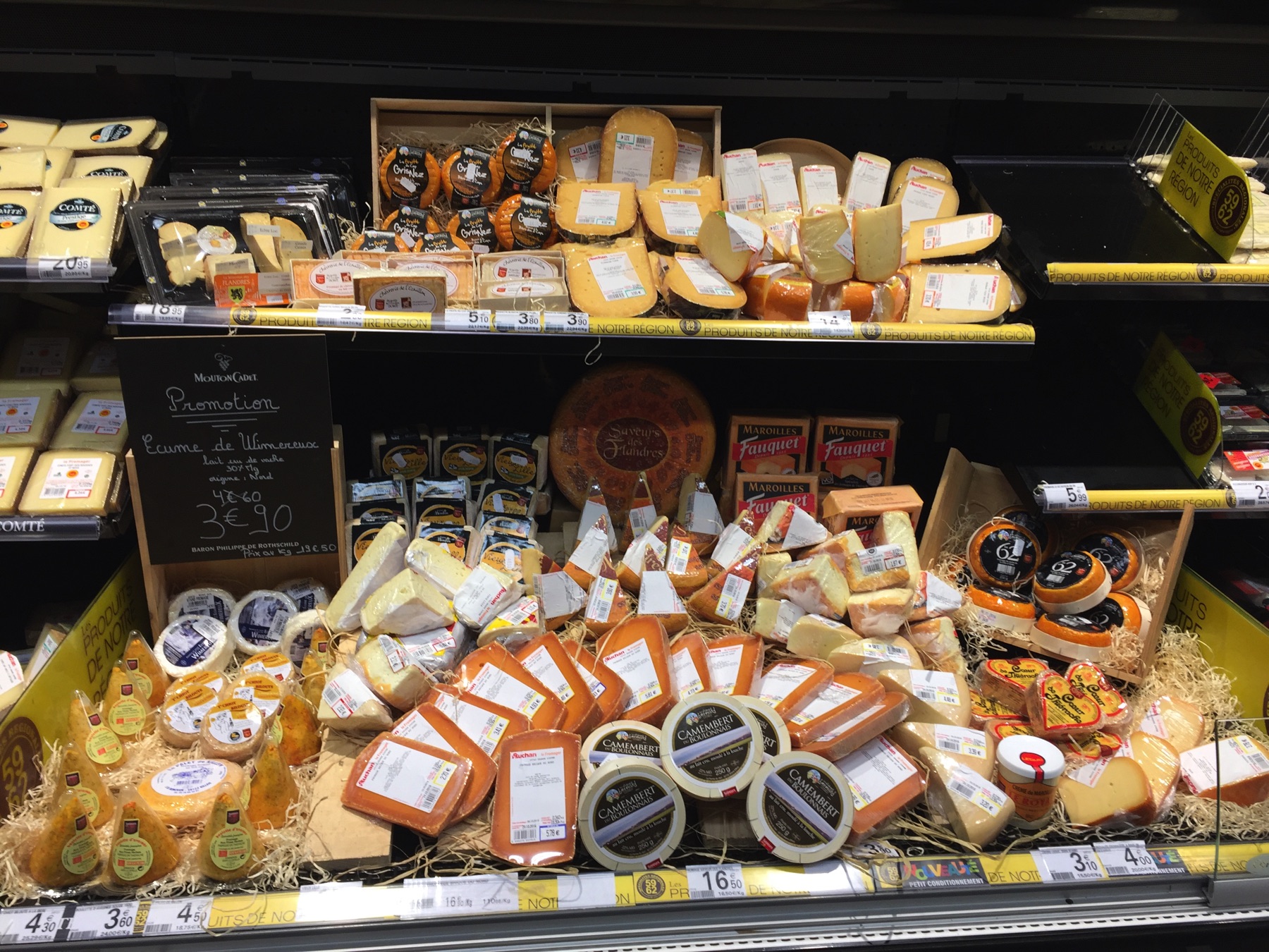 Assortiment et implantation - Le Merchandising appliqué aux fromages